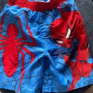 Marvel Spider-Man Blue and Red Swimwear